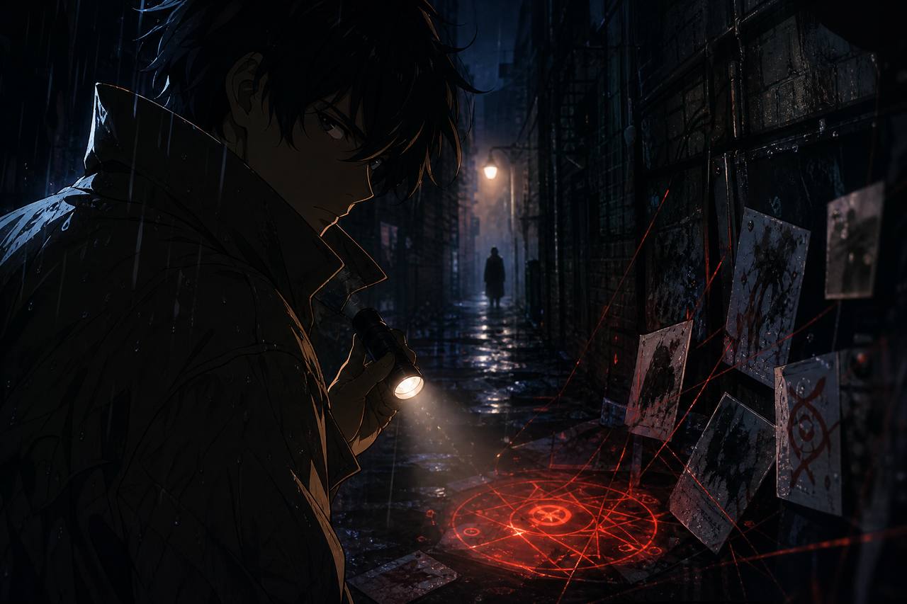 草莓视频-悬疑推理动漫《暗夜侦探》动漫教程演示完结